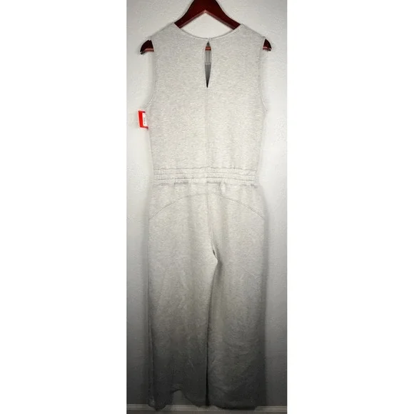 Spanx AirEssentials Sleeveless Jumpsuit Light Grey Heather Womens Large NWT - Picture 7 of 8
